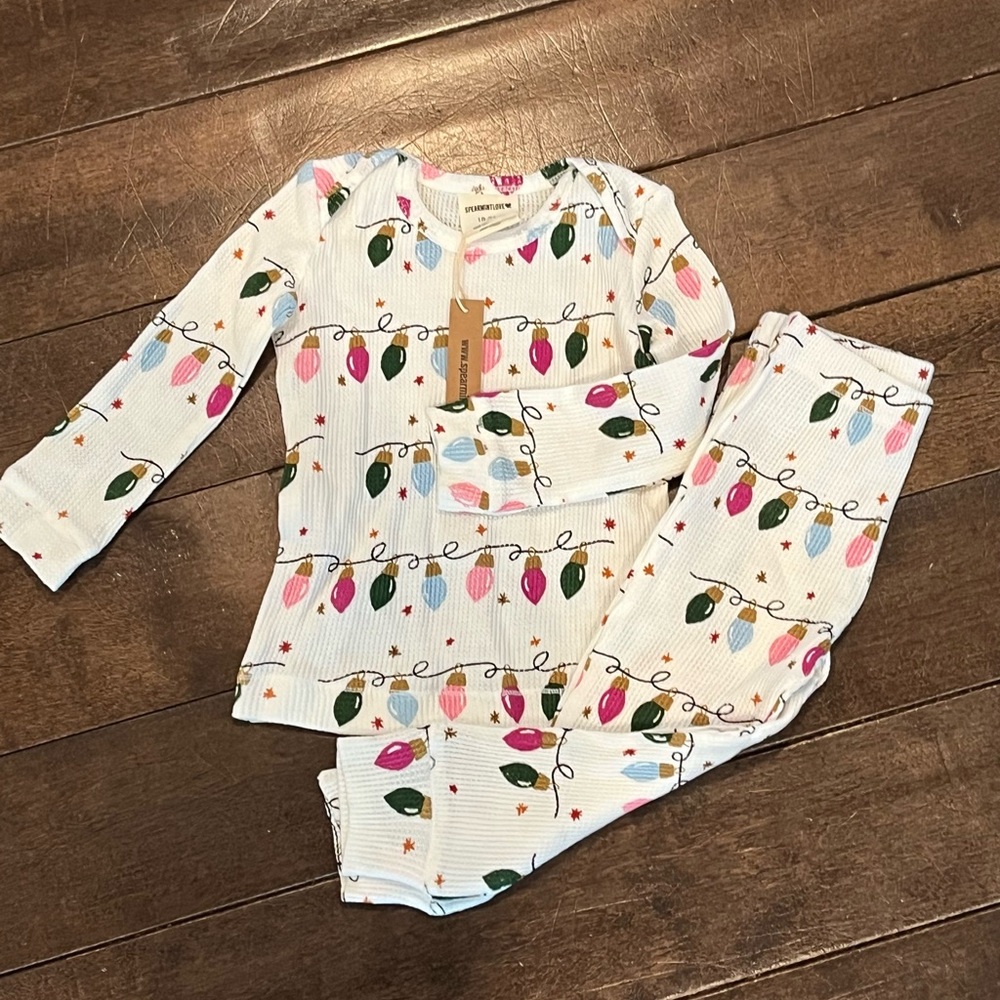 Kids Pajamas with Colorful Lights Design